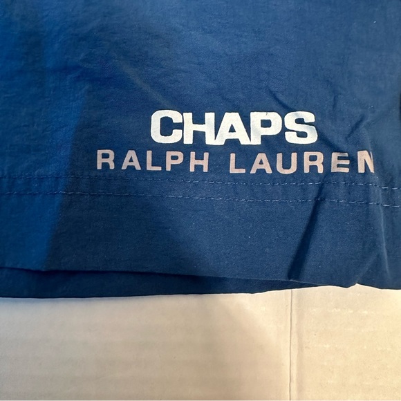 Chaps Ralph Lauren Mens Blue Swim Trunks XL - Picture 5 of 11